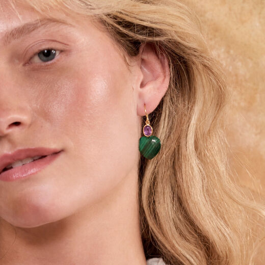 Heart-shaped earrings by Carousel Jewels